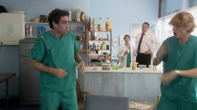 Get off Not the hands not the hands - Green Wing
