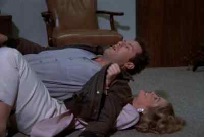 - Get off of me!
- Just my luck. - Moonlighting