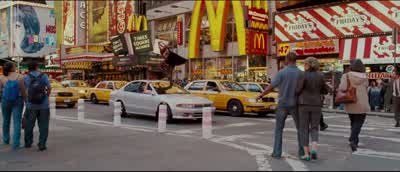Get off the car, you nut! - Enchanted
