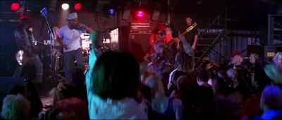 Get off the stage, man! Get off! - Hackers