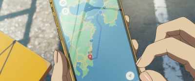 Get on the next ferry, and
you can make it home tonight. - Suzume