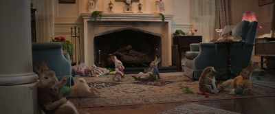 Get out! Humans are coming!
Human! Human! - Peter Rabbit