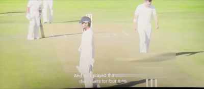 -Get him out.
-Nihar Kochar with the ball... - Jersey