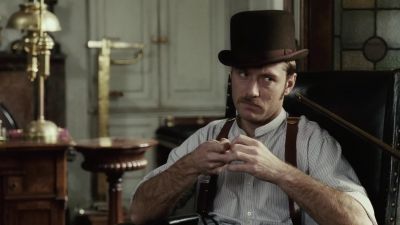 Get that out of my face - Sherlock Holmes