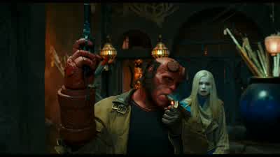 Get out of here, Blue. - Hellboy II: The Golden Army