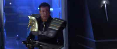 Get out of here, now! - Judge Dredd