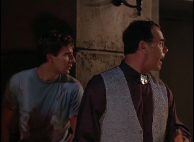 Get out of here quick.
It's the cops. - Quantum Leap