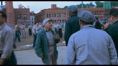 Get out of my face, man! - The Shawshank Redemption