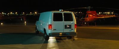 Get out of the van, now.
Now! - Ocean's Eleven