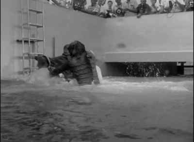 Get him out of there! - Revenge of the Creature