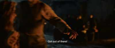 Get out of there! - Cabrini