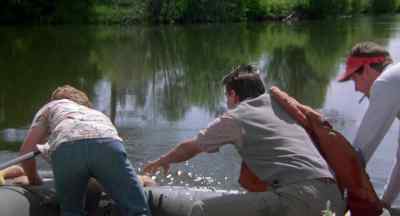 Get him out of there! - Up the Creek