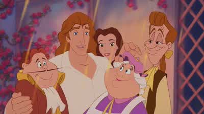 Get out. - Beauty and the Beast