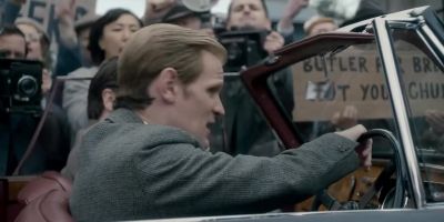 Get out the bloody way, you moron! - The Crown