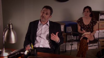 - get out. - Well,
I'm her legal repre-- - Weeds