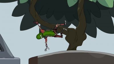 Get that parkour. - Rick and Morty