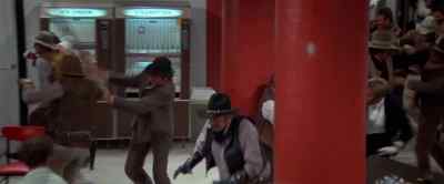 Get your pies for the great pie fight! - Blazing Saddles