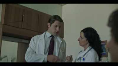 Get him ready for an X-ray.  
Take his temperature. - Toma