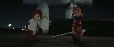 -Get right under it. Now, do it.
-Okay, here I go. - Chip 'n Dale: Rescue Rangers
