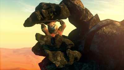 Get your rocky hands off me! - Kung Fu Panda: The Dragon Knight