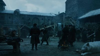 - Get your shield up.
- It's too heavy. - Game of Thrones