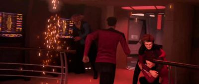 Get to the escape pods. - Star Trek: Prodigy