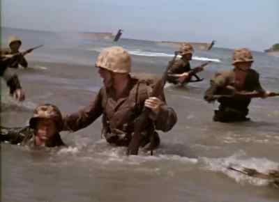 Get the hell on your feet! - Beach Red
