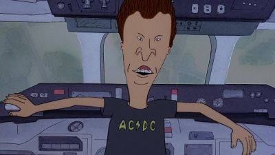 Get the hell out of the cockpit - Beavis and Butt Head Do America