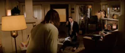 Look I am if you'll let me I ain't fucking stopping youWell stop talking to me Start talking to herGet the shot All right - Pulp Fiction