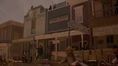 Get the tellers!
Get the tellers out of there! - The Last Outlaw