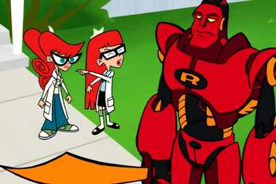 Get that thing
back to the lab now! - Johnny Test