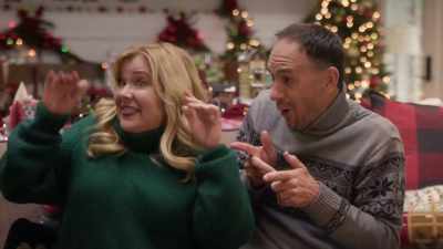 Get this... the Christmas goat. - Haul Out the Holly: Lit Up