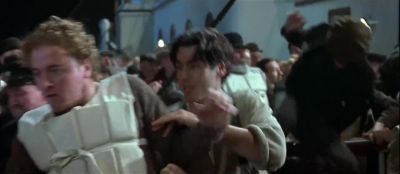 - Get those oars in place.
- Get an oar under it. - Titanic
