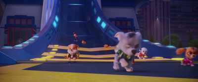 Get those
people inside! Go, go, go! - PAW Patrol: The Mighty Movie