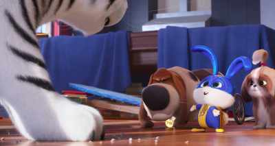 Get that tiger out of here
before he does any more damage. - The Secret Life of Pets 2