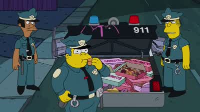 Get to bed, now! - The Simpsons