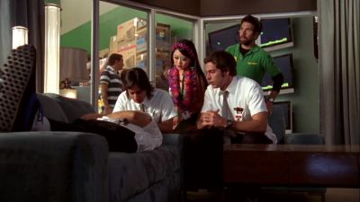 Get up for
a second. - Chuck