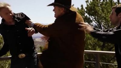 Get up.
 Get off me! - Longmire