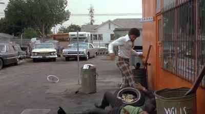Get up, God damn it.
Get your rugged ass up. - Hit Man