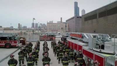Get up here, Candidate. - Chicago Fire