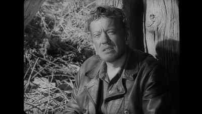 Get up on the bank and take your clothes off. - The Hitch Hiker