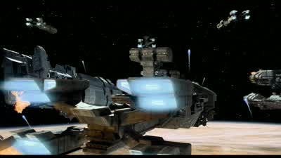 Get us clear for warp, Number Two. - Starship Troopers