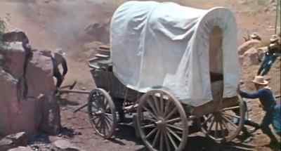 Get that wagon down. - Apache Rifles