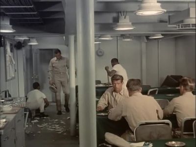 Get this wardroom cleaned up right away - Away All Boats