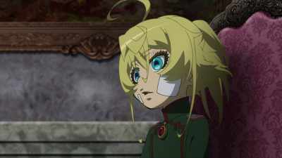 Get to work immediately
examining the combat records - Saga of Tanya the Evil: The Movie