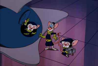 GET YOUR OWN
TIME CAPSULE. - Pinky and the Brain