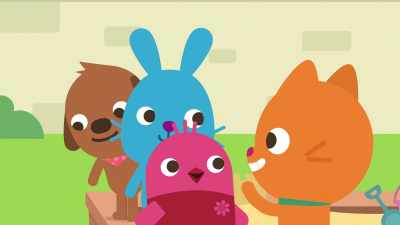 Gets the first ice cream
when Dennis comes back. - Sago Mini Friends