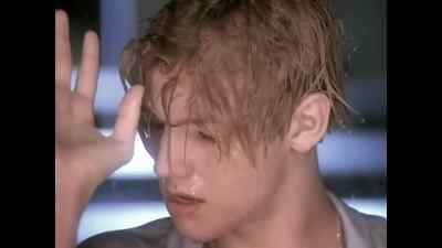 Getting all soaking wet. - Larger than Life: Reign of the Boybands