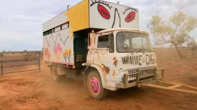 Getting bogged
and getting flogged. - Outback Opal Hunters