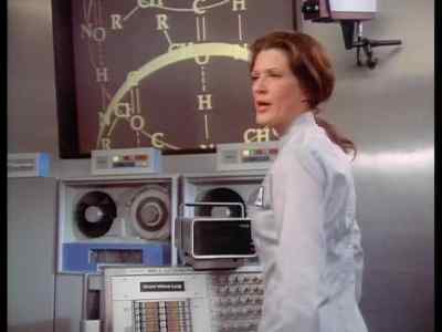 Getting brainwave readings. - The Questor Tapes